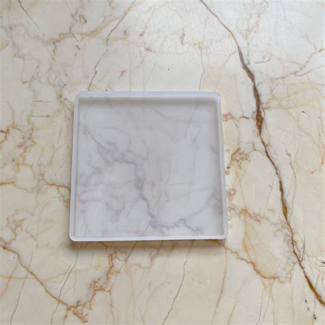 4 inch Square Coaster Mould - Pack of 12