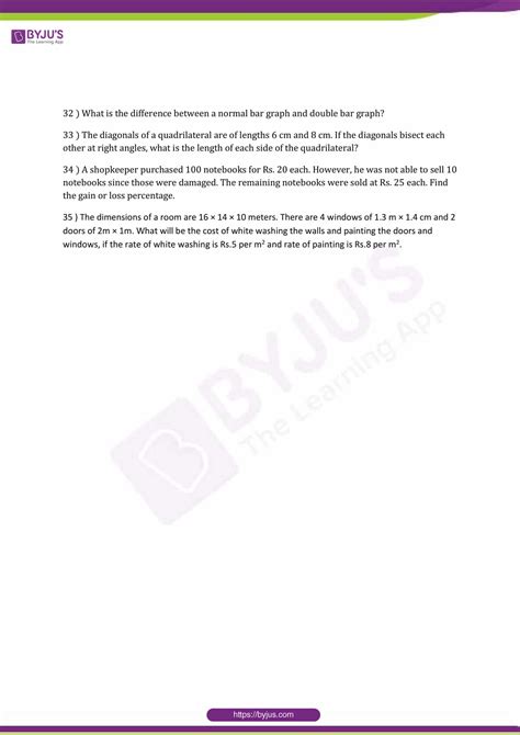 Class 8th Math Nas Sample Paper 5 Solution 的图像结果