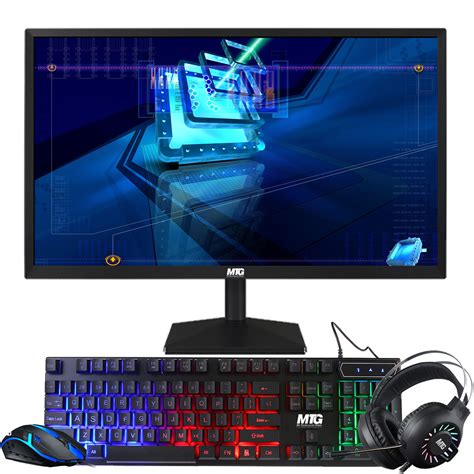 Buy New 20 inch MTG Monitor with RGB Backlit Mechanical Wired Gaming ...