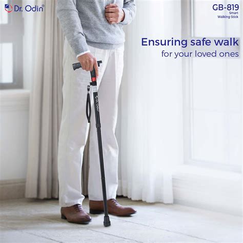 Foldable Smart Walking Stick – Innovative Mobility Aid – Dr. Odin