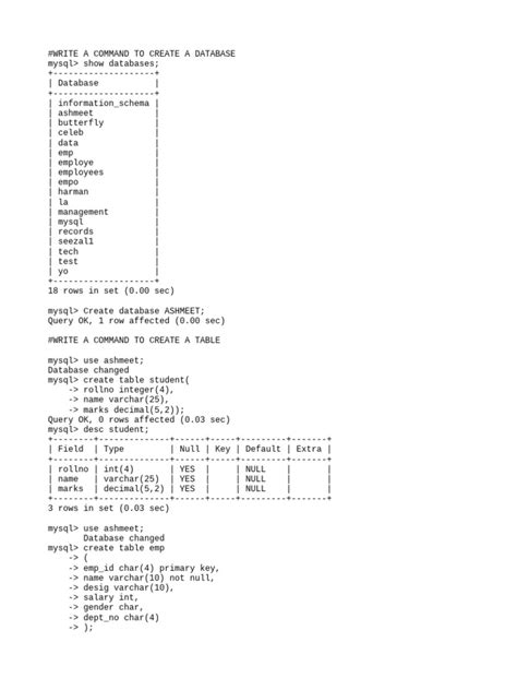 Class 12 SQL by Tech Queen/Full Lecture 的图像结果