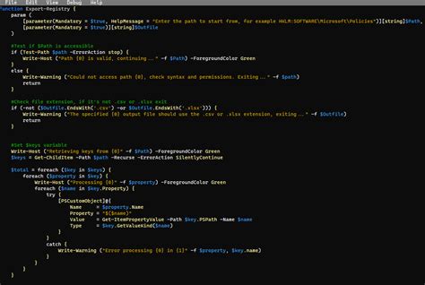 Image result for PowerShell Script Editor