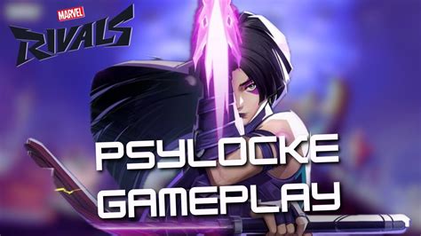 Psylocke Vengeance Showcase 💜💜 | Marvel Rivals - YouTube