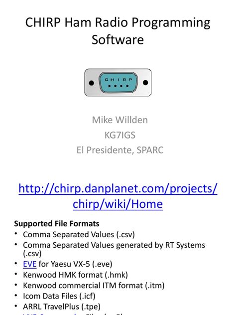 Image result for Chirp Programming Guide