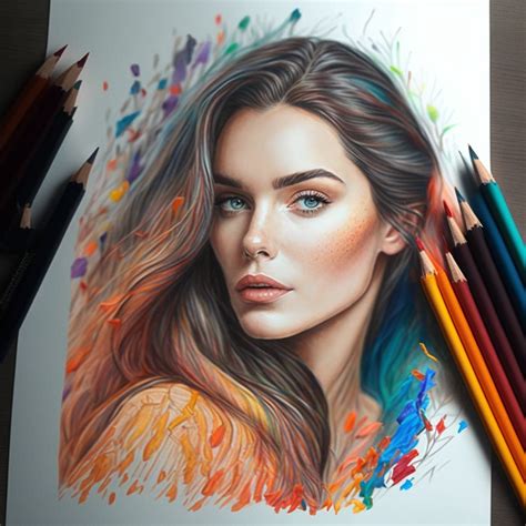 40+ Drawing ideas with colored pencils | Sky Rye Design in 2024 ...