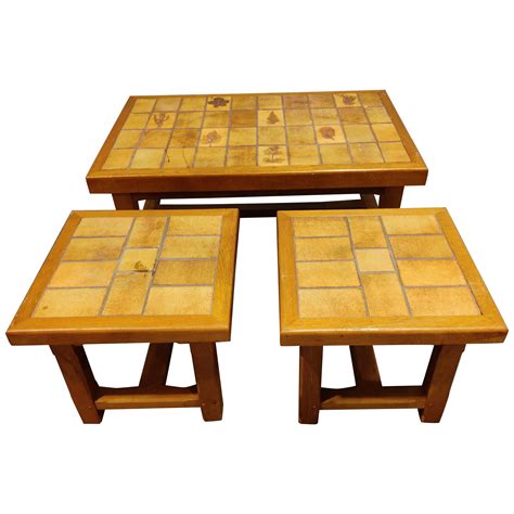 Midcentury Ceramic Coffee Table by Adri, 1960s at 1stDibs