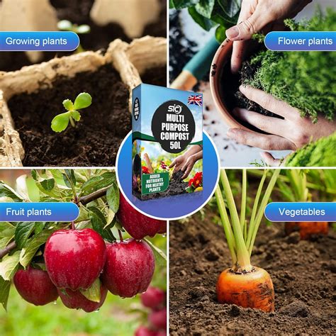 Buy SIC ® 100L Organic Garden Compost - Premium Professional Multi ...