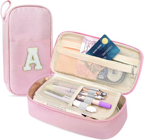Amazon.com: Idefair Cute Pencil Case, Preppy Pencil Pouch Aesthetic Pen ...