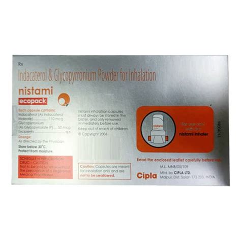 Nistami Ecopack Strip Of 10 Inhalation Capsules: Uses, Side Effects ...