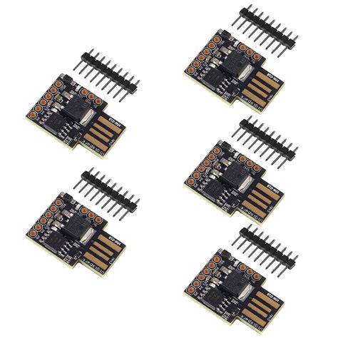 AOICRIE 5pcs ATTINY85 Module General Micro USB Development Board for ...
