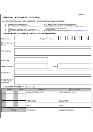 Image result for Program Assembly Cover Page