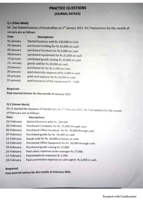 Journal Entry Practice Problems 的图像结果