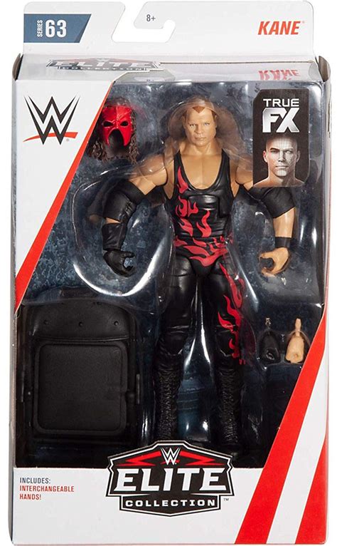 WWE Wrestling Elite Collection Series 63 Kane 7 Action Figure Mattel ...