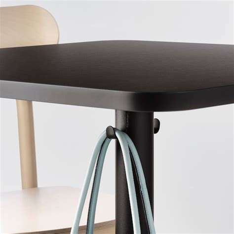 STENSELE table, anthracite/anthracite, 70x70 cm (271/2x271/2") - IKEA
