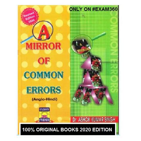 A Mirror of Common Error by Ashok Kumar Singh (Bilingual Edition, 2021 ...