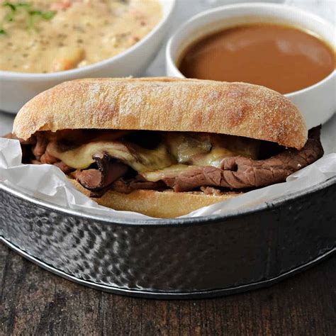 French Dip Sandwich - Cooking with Curls