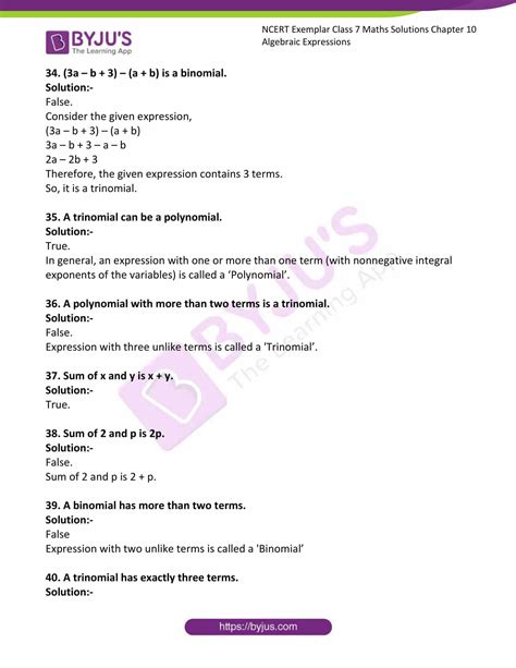 Image result for Class 7 Maths Chapter Algebraic Expression Explanation