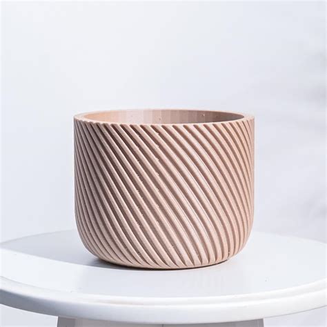 UGAOO Wooden Pot - Interlace Charm Wooden Planter for Indoor/Outdoor ...