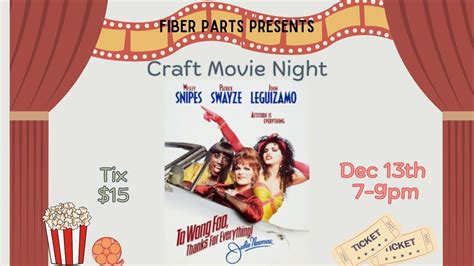 Too Wong Foo Craft Movie Night, 32 N Avondale Rd, Avondale Estates, GA ...