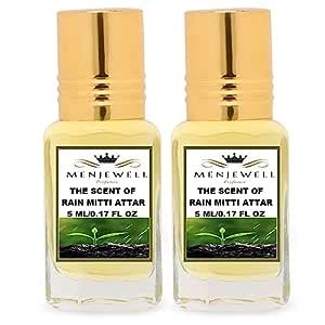 Menjewell Rain Mitti Attar Combo For Men & Women (Pack Of 2) 5ml ...