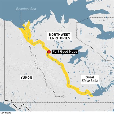 Mackenzie River Canada Map