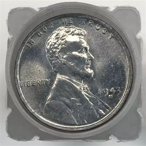 1943-S Steel Lincoln Wheat Cent BU Tube - Old Pueblo Coin