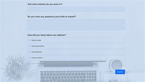 Image result for Webinar Registration Form