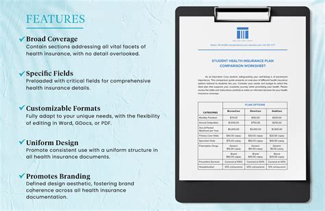Image result for Insurance Comparison Chart Template