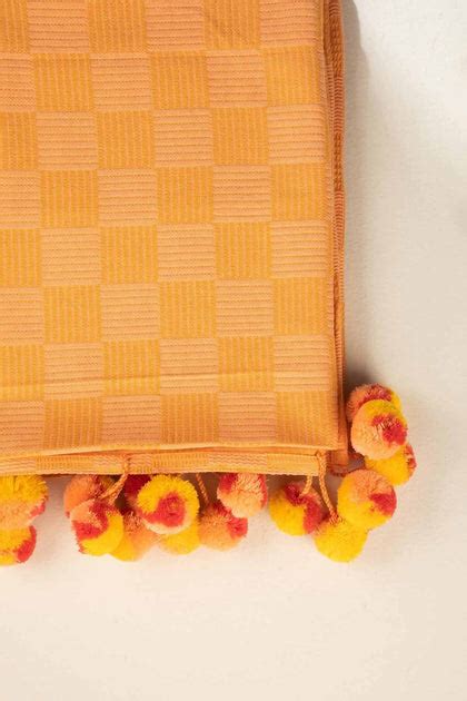 Buy Waffle Pure Cotton Sunset Peach Sofa Throw Online – Freedom Tree