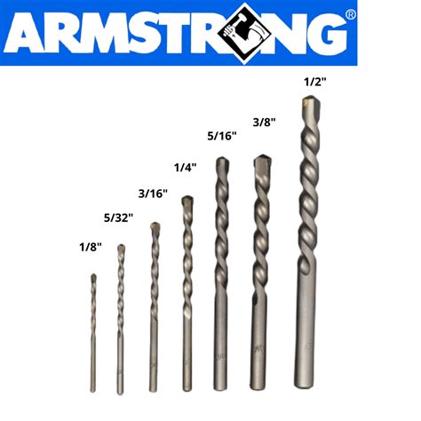 Irwin Masonry Drill Bit Sizes at Summer Mathew blog