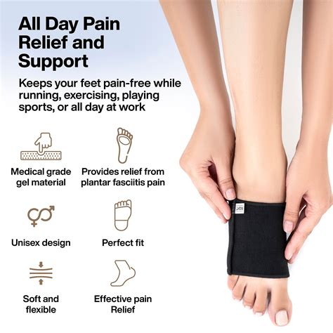 Buy Plantar Fasciitis Arch Support Sleeves Pair for Plantar Fasciitis ...