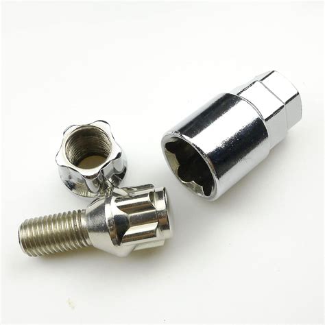 Buy WHEEL CONNECT Lug Nuts Key for Spline Drive Lug Nuts and Bolts, 5 ...