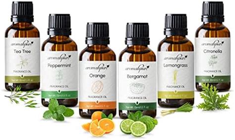 Aromahpure Fragrance Oil - Refreshing Series | 90 ml | Set of 6| Aroma ...
