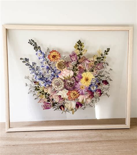 Wedding Bouquet Preservation - Pressed Flowers | Botanic Press ...