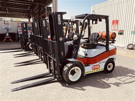 Provision of Forklifts for Well Site Operations - Byrne Equipment Rental