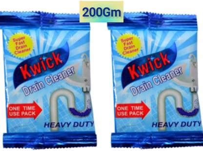 kwick Dranex Drain Cleaner, Removes Clogs & Blockages Powder Drain ...