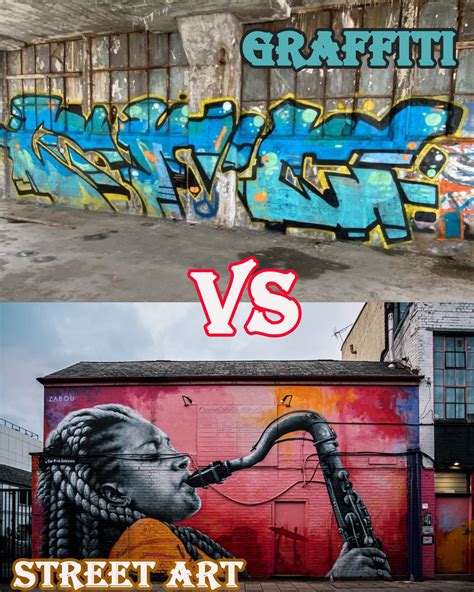 Difference Between Graffiti And Street Art