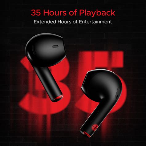 boAt Airdopes Alpha Deadpool Edition - Bluetooth True Wireless Earbuds ...