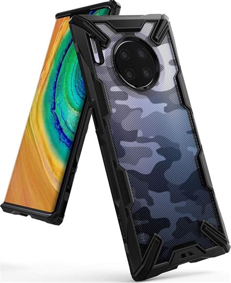 Ringke Fusion-X Designed for Mate 30 Pro Case Back Cover, [Military ...