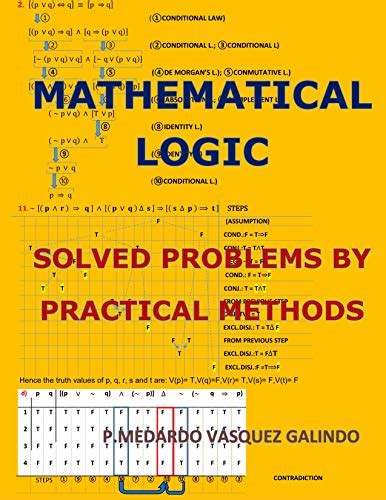 MATHEMATICAL LOGIC: SOLVED PROBLEMS BY PRACTICAL METHODS eBook ...