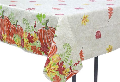 Flannel Backed Vinyl Tablecloth Fabric : Amazon Com Flannel Backed ...