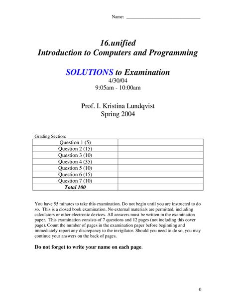 Image result for Sample Exam Papers Introduction to Computer