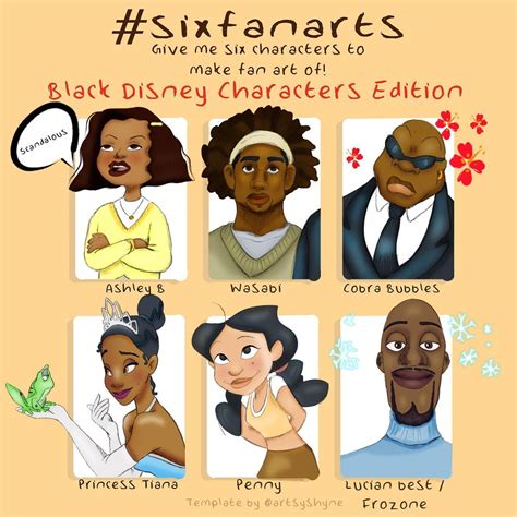 Black Disney Characters