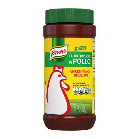 Knorr Chicken Bouillon Seasoning Powder, 40.5 oz - Spice Up Your Dishes ...