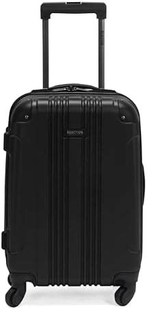 Kenneth Cole Reaction Fabric 24" Black Softsided Check-in Luggage ...