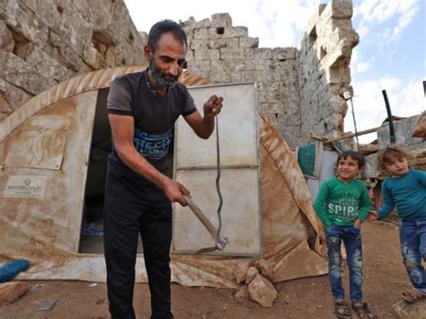 In Pics: Refugees From The Syrian Conflict Live In The Ruins Of A Roman ...