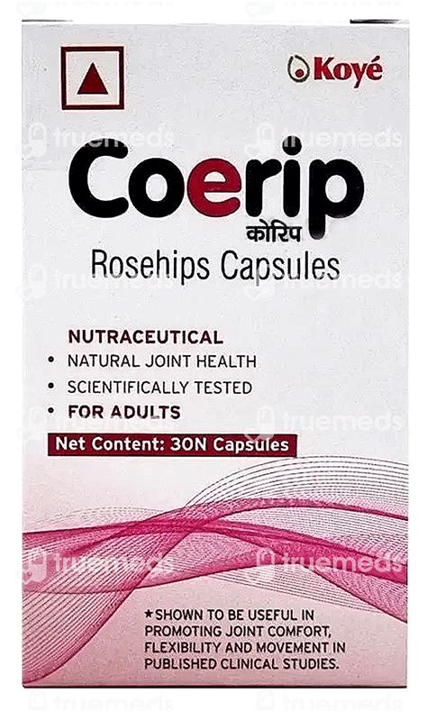 Coerip 750 Mg Capsule 30 - Uses, Side Effects, Dosage, Price | Truemeds