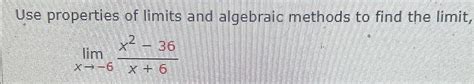 Limits Algebraic Method 的图像结果