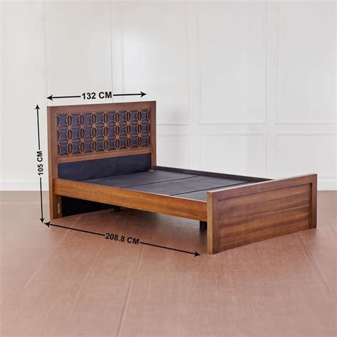 Buy Marigold Mahogany Wood Teen Bed - Brown from Home Centre at just ...