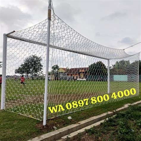 Jual jaring gawang sepak bola SEGI ENAM HEXAGONAL TALI POY 3mm - Kab ...